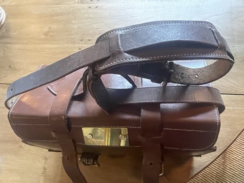 Leather cartridge bag - ,