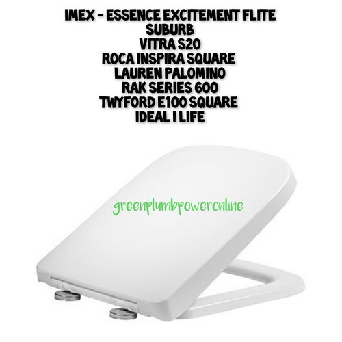 Soft close toilet seat - close,