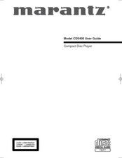 Marantz CD5400 CD Player