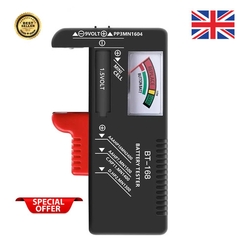 Universal battery tester - battery,