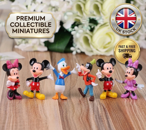 6pcs mickey mouse - 6pcs, clubhouse