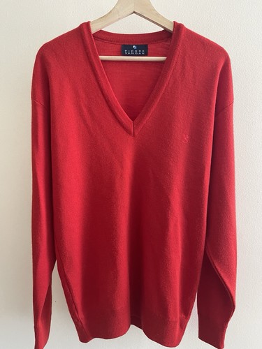 Pierre sangan red - red, v-neck
