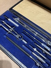 2 Sets Of Drawing Instruments. Both Complete 