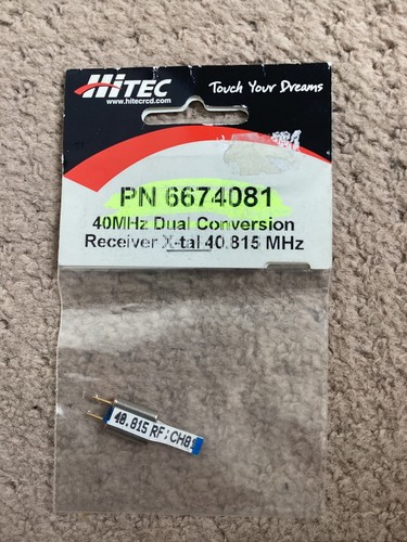 40mhz hitec crystal for - fm,