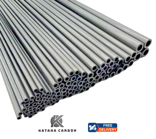 Pultruded carbon fiber tube - carbon,