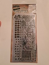TIM HOLTZ CLEAR STAMPS/STENCIL