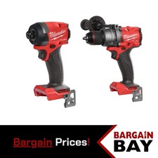 Milwaukee M18 FUEL Twin Pack: FID3-0 Impact Driver & FPD3-0 Combi Drill (Body)