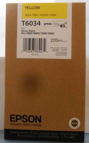 Epson t6034 yellow - yellow, ink
