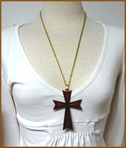 Vintage necklace with large - necklace,