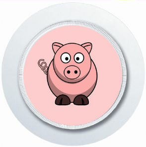 Cute pink piggy pig - cute,