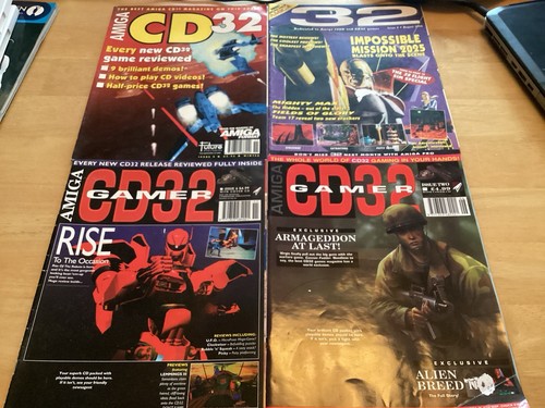 Amiga cd32 magazines from - x,