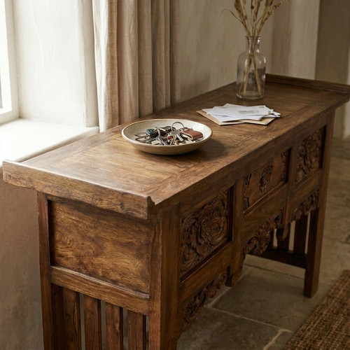 Sideboard teak antique wood - sideboard,