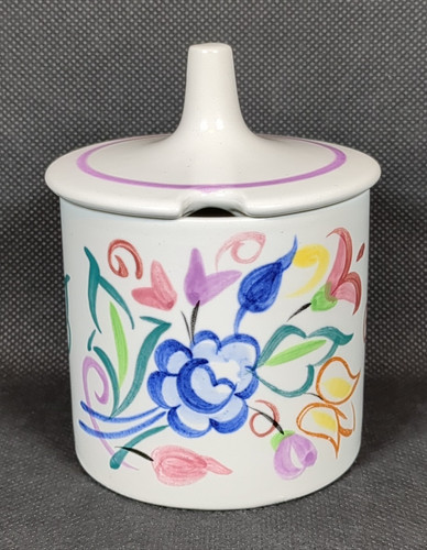 Vintage poole pottery lidded - poole,