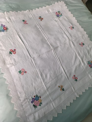 Vintage hand embroidered - vintage,