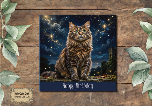 Cat 066 animal - cat, card