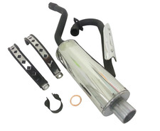 EX003 SPORT STYLE EXHAUST BASHAN BS200S-7 AND BS250S-11B QUAD BIKE