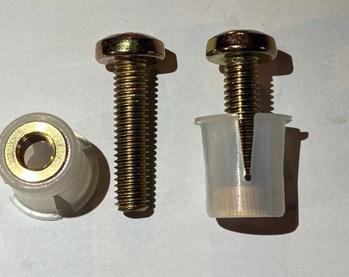 Rear numberplate screws fits - screws,