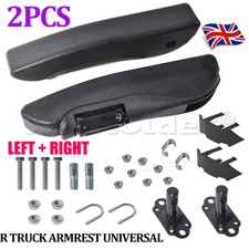 Universal Left Right Truck Seat Armrest Adjustable Arm Rest for Car RV Boat Van