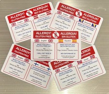 Gluten Free Travel Card |