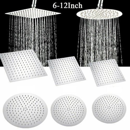 Shower head stainless - 6"-12"shower,