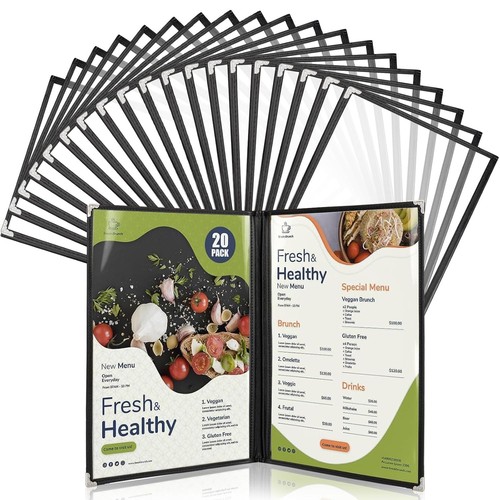 Menu covers clear - covers, a4