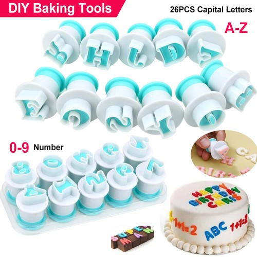 Alphabet icing letter fondant - alphabet,