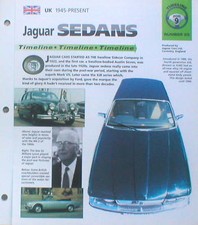 JAGUAR Sedans Timeline History