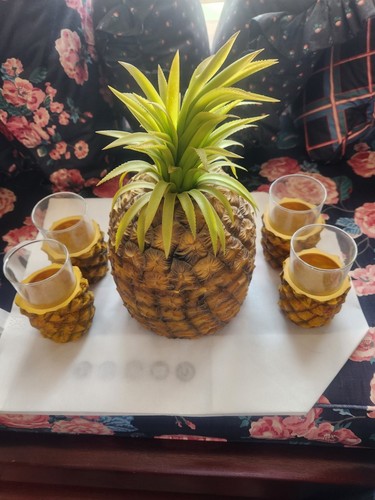 Pineapple ice bucket - ice, and
