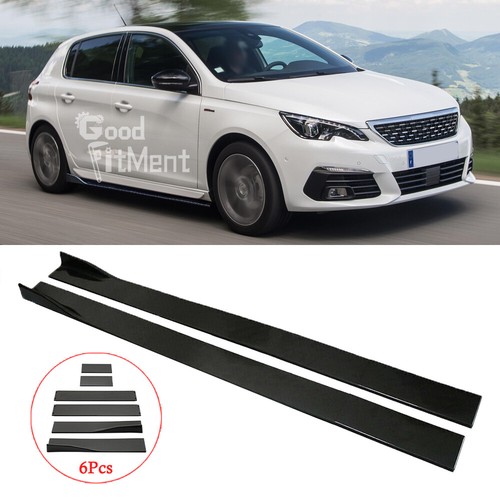 Gloss black side skirts - gloss,