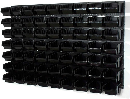 Wall mounted tool peg board - mounted,