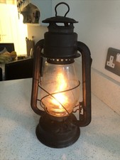 Vintage Chalwyn Far East Hurricane Storm Lantern Lamp Light Working