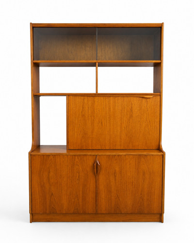 Mid century teak room divider - teak,