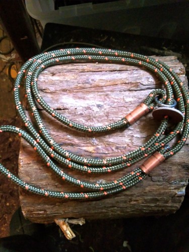 Handmade 6mm gun dog slip