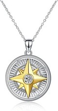 925 Sterling Silver Compass of