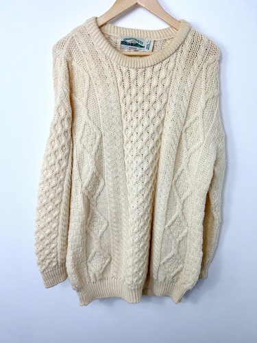 Vintage white cream - white, aran