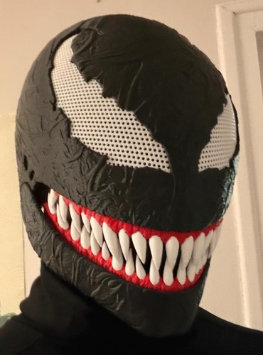 Printed magnetic venom mask - 3d,