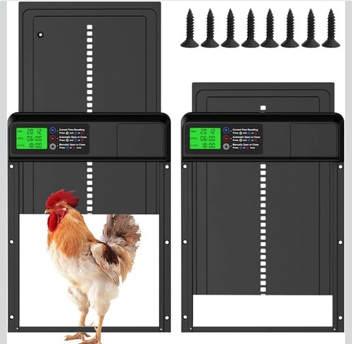 Automatic chicken coop - coop, door