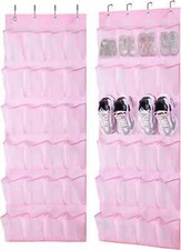 24 Pocket Hanging Shoe Holder