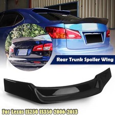 Rear Bumper Diffuser Wing Spoiler Kit For LEXUS IS250 IS350 2006-2013 2008 Black