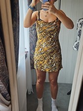 Bershka Mini Slip Dress Size