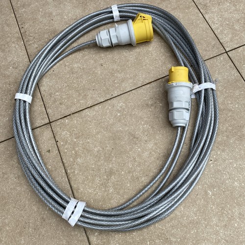 110v armoured extension cable - armoured,