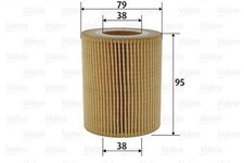 Oil Filter VALEO Fits LAND ROVER JAGUAR CITROEN PEUGEOT Discovery IV Xf 1109AV