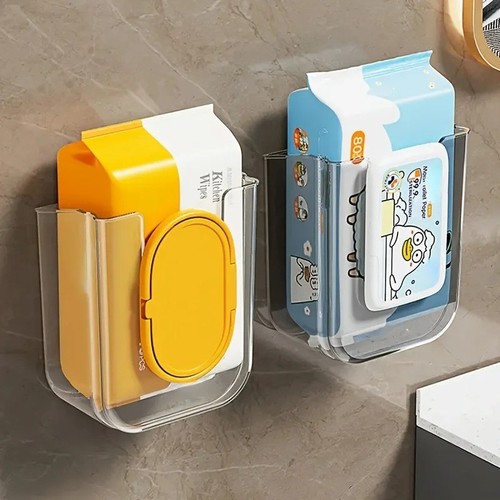 Wall mounted wet wipes - mounted,