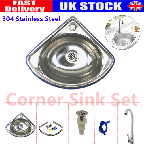 Small quarter corner basin - quarter,