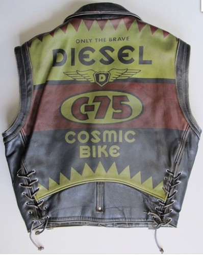 Vintage diesel biker jacket - diesel., /