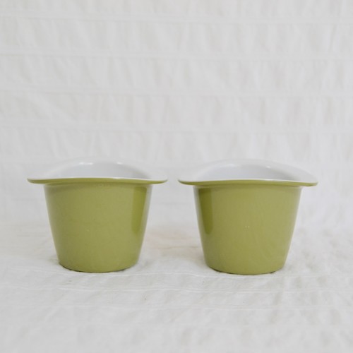 Vintage melaware egg cups - vintage,