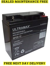 ULTRAMAX 12V 20AH (17AH 18AH