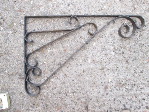 Wrought iron heavy duty huge - wrought,