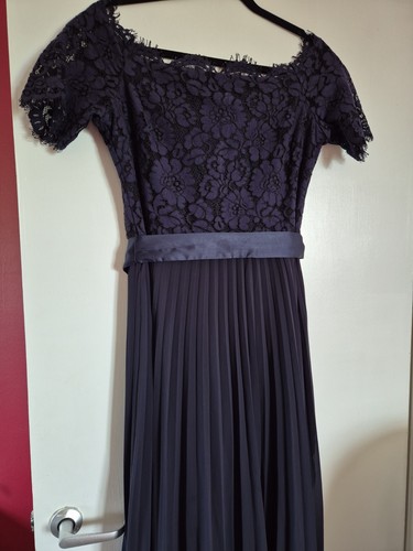 Coast navy blue lace bodice - blue,