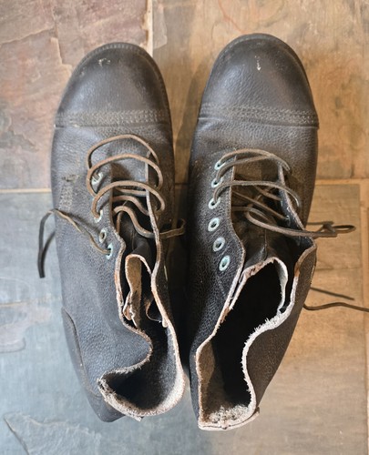 Vintage bros black leather - t&h,